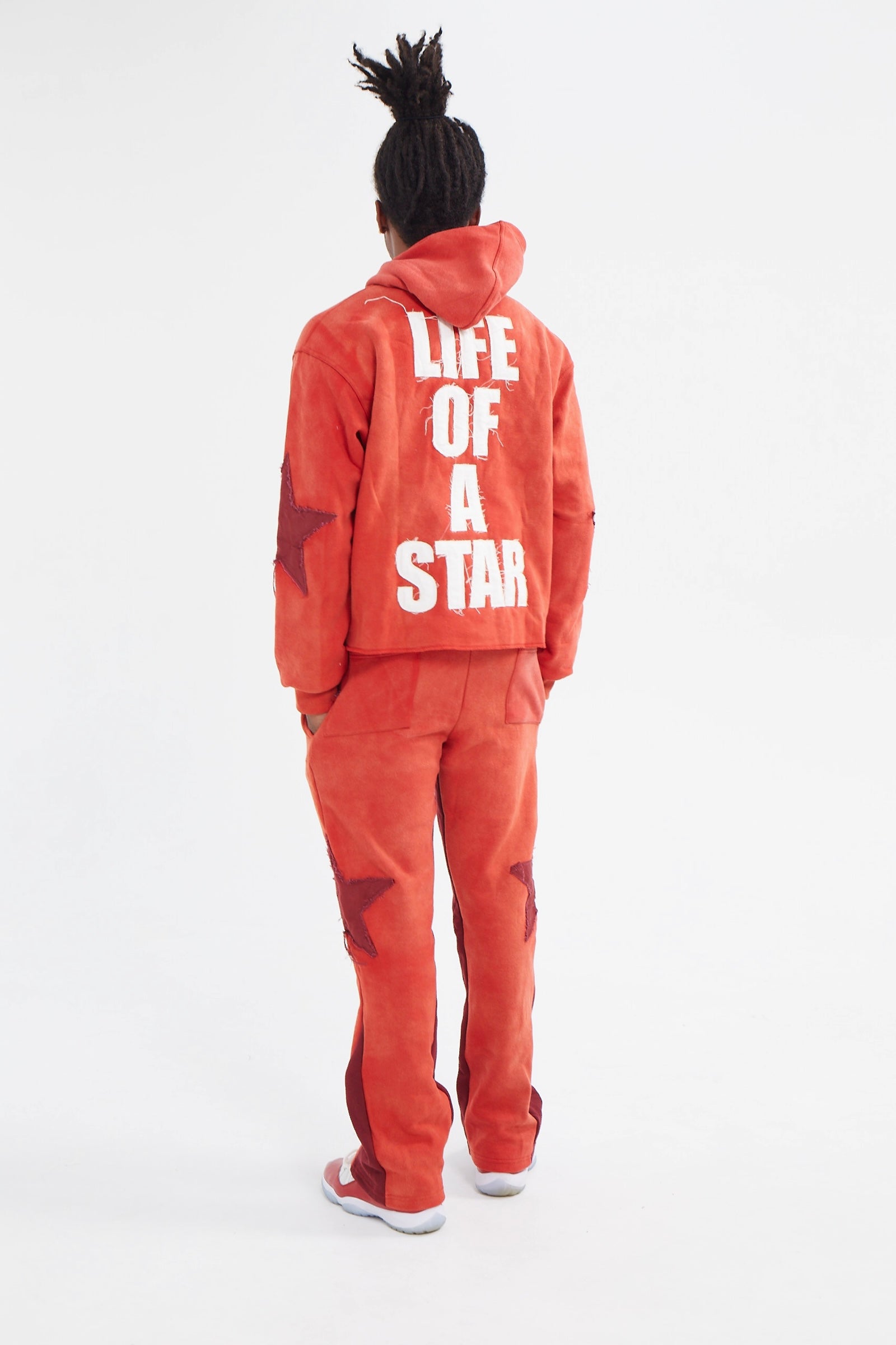 Sudadera con capucha negra Life Of A Star