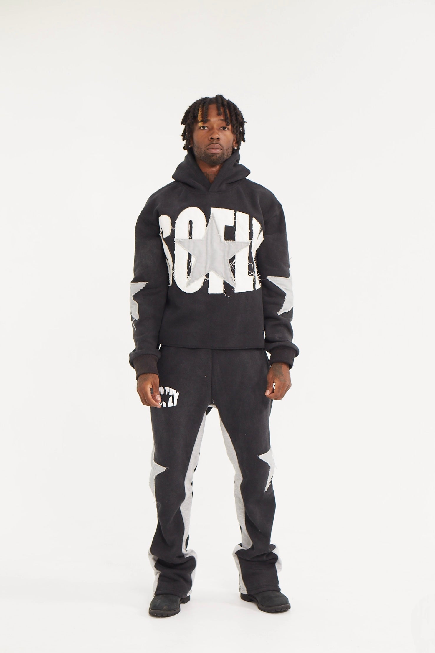 BLACK LIFE OF A STAR SWEATSUIT