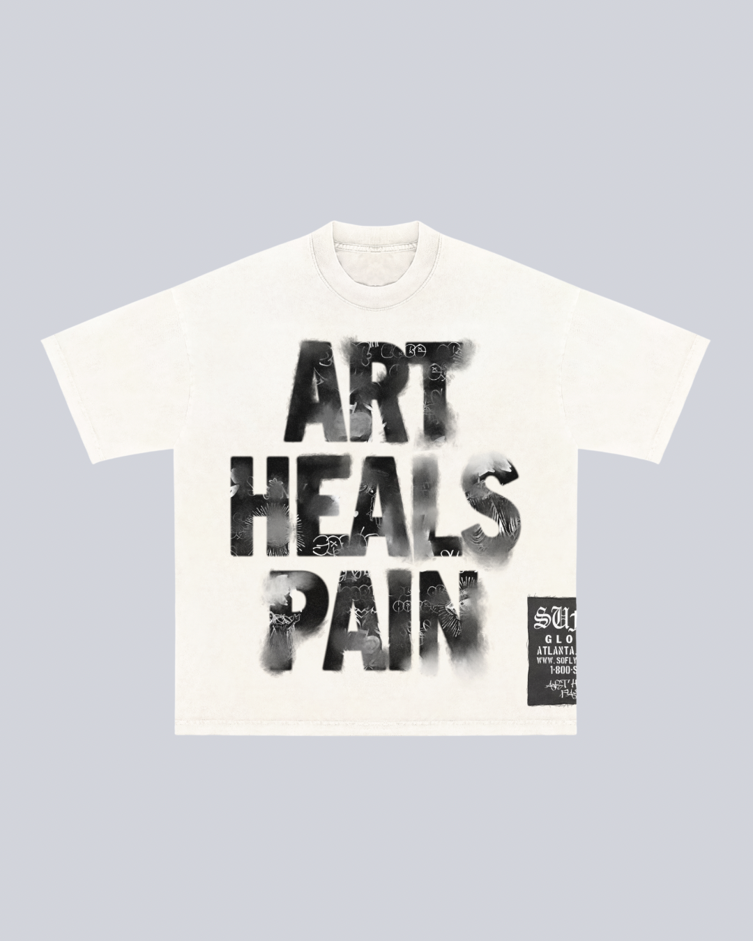 ART HEALS PAIN TEE