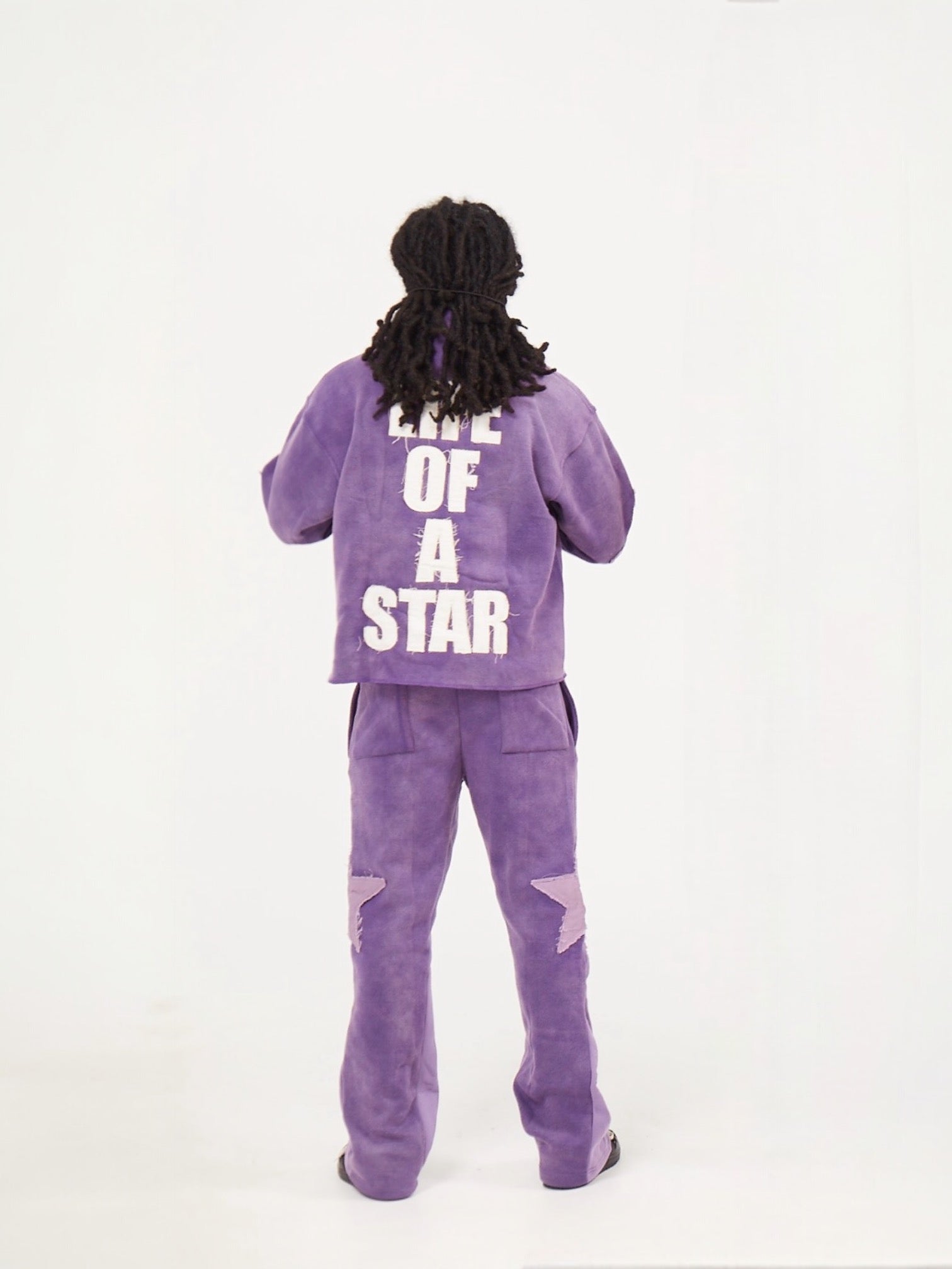 Sudadera con capucha negra Life Of A Star