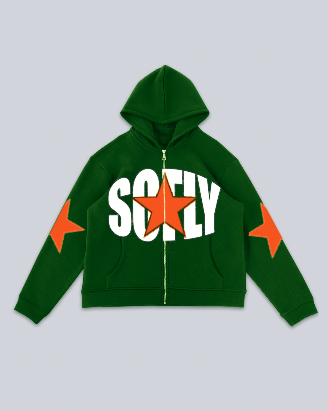 GREEN LIFE OF A STAR ZIP UP